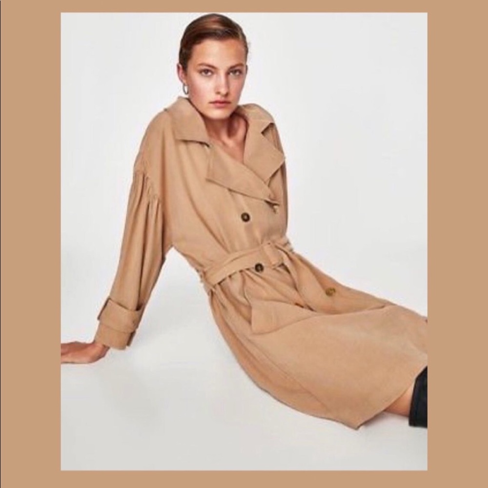Tan Trench Coat